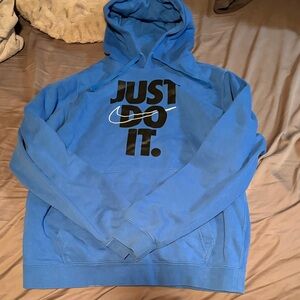 Nike Men's Hoodie in Blue